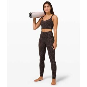 Lululemon Wild Thing Camo Set Wunder Under 28" (2) & Energy Bra (4)